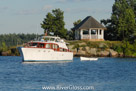 Beautiful 50's Chris Craft at Picnic Point